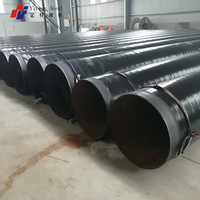 Pipa Baja Las Spiral SSAW 3PE + Lapisan Epoxy Internal 28 Inci dengan Teknologi Pengelasan dan Pemotongan untuk Instalasi Desalinasi