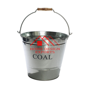Customized Size/Shape <b>Coal</b> Bucket for Home Farmhous and Restaurant Use Pure Iron Indoor and Outdoor <b>Coal</b> Bucket With Scoop - Product Image 2