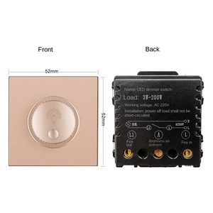 Home UK Interrupteur électrique Sat TV Prise murale Matériau PC Tension maximale 240V/110V - Product Image 4