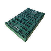 Grandes caisses empilables en plastique, caisses de rangement pliables en plastique pour légumes, œufs, fruits, agriculture, panier de rangement