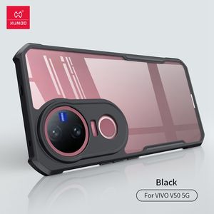 <span class=keywords><strong>Xundd</strong></span> เคสป้องกันฝาหลังกันกระแทก PC แบบแข็งใสโปร่งแสงเคสโทรศัพท์สำหรับ VIVO V50 5G V40 Lite X200 X100 Pro - Product Image 2