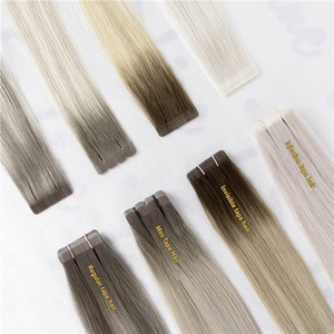 Extensions de cheveux blondes naturelles LeShine Wholesale, extensions à bandes adhésives sans couture, 100% cheveux humains - Product Image 6