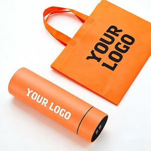 Wholesale Custom Logo 500ml Stainless Steel Portable Temperature <b>Smart</b> Water Bottle with LED Display for Business Promo Gift - Product Image 1