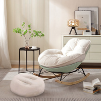 Fauteuil inclinable simple XTSFY-05 en cuir PU, chaise de loisirs moderne, processus d'étanchéité des bords complet, haute qualité
