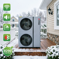 R290/06ZR/18.4kW Heat Pump High Efficiency Heating Cooling CE CB ERP A+++ Europe Residential America Air Source DC Inverter