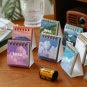 Mini Calendario de Escritorio 2026 - Estilo <span class=keywords><strong>Instagram</strong></span> Fresco y Simple, Tridimensional, Desprendible, a Color - Product Image 2