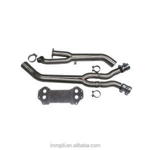 Système d'échappement haute performance SS304 M PERFORMANCE 3,5 pouces pour BMW S58 G80 M3 G82 M4 2020+ avec tube intermédiaire et support - Product Image 3