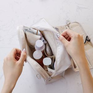 Custom Logo & Design Waterproof Polyester <b>Hanging</b> <b>Travel</b> Makeup Cosmetic for <b>Bag</b> with Zipper - Product Image 6