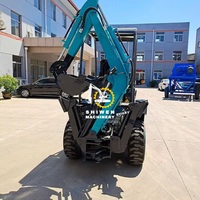 Nuovo caricatore pesante 30/50/40 HP trattore caricatore frontale terne 4x4 Mini Farm uso CE EPA certificata cambio motore 1 anno