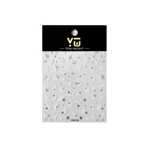 Pegatinas <span class=keywords><strong>de</strong></span> <span class=keywords><strong>Uñas</strong></span> Personalizadas TSZS Y2K 5D con Estampado <span class=keywords><strong>de</strong></span> Estrellas, Autoadhesivas, Brillantes, Coloridas, con Perlas, Accesorios para <span class=keywords><strong>Uñas</strong></span> - Product Image 5