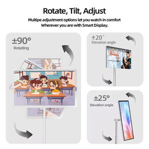 21.5 Inch White HDTV <b>Portable</b> Smart <b>TV</b> LCD LED Android Touch Screen With Fitness Moveable Base Samrt <b>Tv</b> Samrt <b>Tv</b> Samrt <b>Tv</b> Samrt - Product Image 4