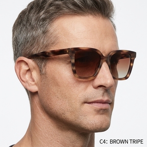Occhiali da Sole Quadrati di Lusso LX012 in Acetato, Design Retrò <span class=keywords><strong>Wayfarer</strong></span>, Protezione UV400 per Uomo e Donna, Logo Personalizzabile, Vendita all'Ingrosso - Product Image 1