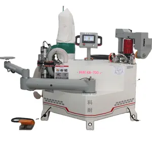 KN700-3 Woodworking Machinery PVC Melamine MDF Straight and Curved Edgebander Curve Edge Banding Machine Made in China