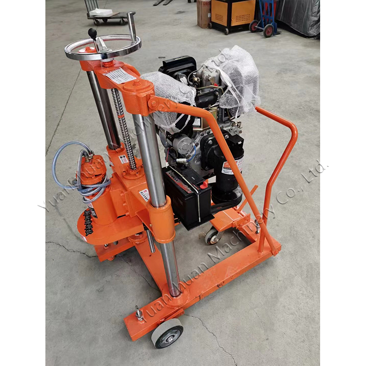 Highway Guardrail Core Pulling Machine Road