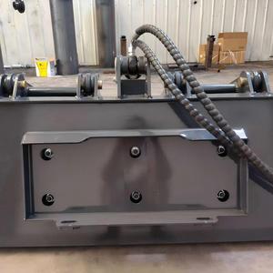 Bucket 4-in-1 untuk Mini Skid Steer <span class=keywords><strong>Loader</strong></span>, Attachment Bucket Multifungsi Empat dalam Satu untuk Crawler Skid Steer <span class=keywords><strong>Loader</strong></span> - Product Image 5