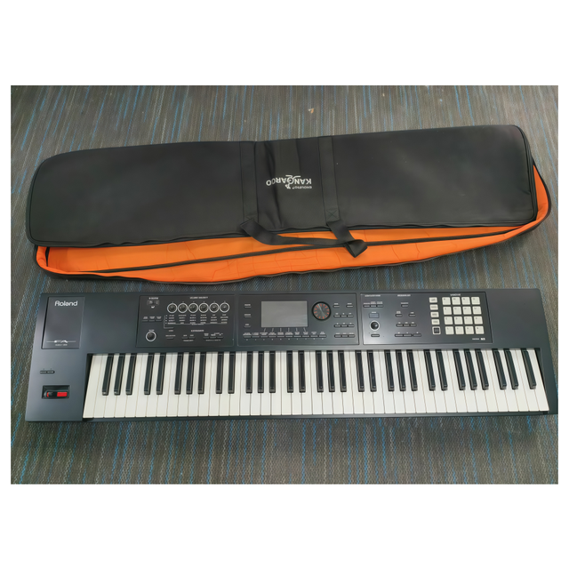Jelo Second Hand 90% FA-07 Music Workstation 76-key Weighted Action Plastic Synthesizer with 205 Rhythms