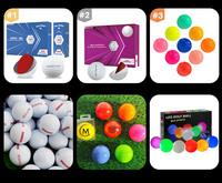 Parfait pour les balles de golf LED professionnelles Surlyn Cover de divertissement de nuit