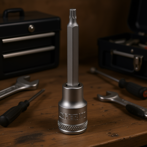 ซ็อกเก็ตเฟอร์วีพร้อมหัวขันแบบยาว XZN ขนาด 10 มม. หัวหกเหลี่ยม - Product Image 3