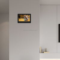 Pour 7 "cadre photo numérique écran LCD cadre photo numérique réveil musique vidéo télécommande USB carte SD montage mural
