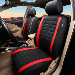 Fundas de Asiento de Coche Modernas de Poliéster Hechas a Medida, Juego Completo, Cojín Protector para Todas las Estaciones, para <span class=keywords><strong>Sandero</strong></span>, Mejora Universal del Interior - Product Image 2