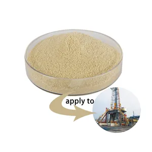 The high quality modified starch produced by the factory has strong anti-pollution performance and can be used as oil drilling A