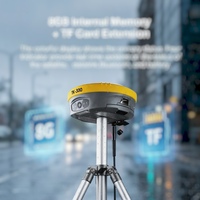 Récepteur GNSS RTK TOPTech TK200 avec fonction de repérage visuel AR, 1408 canaux, instrument de topographie GPS, station totale Bluetooth/WiFi intégrée