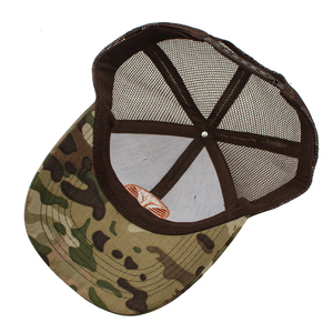 Logotipo personalizado camionero de la malla gorra de béisbol Camo sombrero de camionero tapa - Product Image 6
