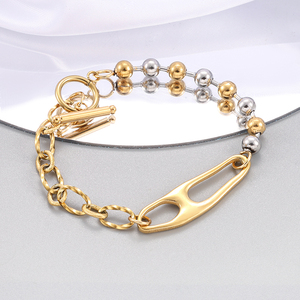 Demandez le catalogue <span class=keywords><strong>U</strong></span> : Bracelets chaîne en acier inoxydable, bijoux <span class=keywords><strong>de</strong></span> mode en forme <span class=keywords><strong>de</strong></span> cadenas à <span class=keywords><strong>50</strong></span> cœurs, prix <span class=keywords><strong>de</strong></span> gros - Product Image 2
