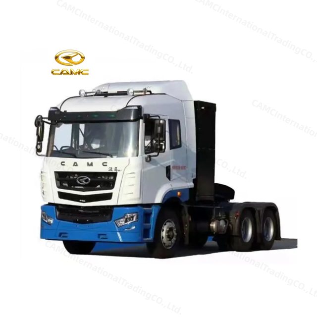 New CAMC Brand Mini 6x4 Trailer Electric Trucks 2025 Electric Motor Tractor Head Truck Tractor Truck for Sale