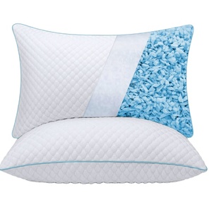 Gel Cooling Queen King Size Cooling Pillow Shredded Air Layer Memory Foam Pillows
