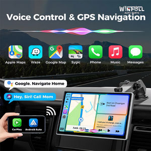 Lecteur DVD de voiture 7 9 10 pouces, Android Carplay, autoradio universel, navigation GPS, radio, unité principale - Product Image 4