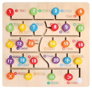 Jouets éducatifs pour l'école maternelle, aides pédagogiques pour les élèves du primaire, jouets en bois pour l'apprentissage de la logique numérique - Product Image 6
