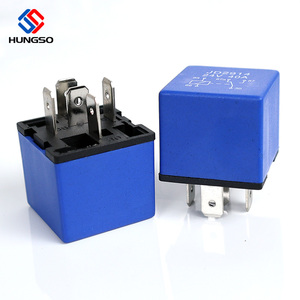 <span class=keywords><strong>Relais</strong></span> automobile universel miniature électromagnétique 12V, couleur bleue, bobine en cuivre 40A, SPDT, protection scellée - Product Image 4