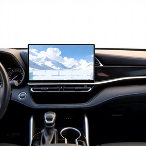 Reproductor Multimedia para Auto de 15.6 Pulgadas, Pantalla Táctil 1920x1080, Montaje en el Tablero, Bluetooth, Música, Navegación para Toyota Highlander 2022 - Product Image 1