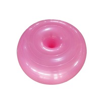 Ballon de yoga Pilates en PVC, forme pomme, gonflable, épaissi, anti-explosion, hémisphérique, pour exercices de fitness et entraînement d'équilibre