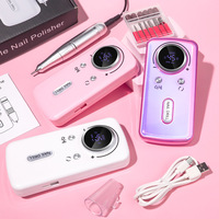 Nouveau Style populaire 45000 tr/min Rechargeable Portable E-File perceuse à ongles Gel polisseuse Machine pour Salon des ongles