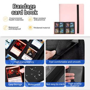 Classeur de cartes à collectionner FX 160 emplacements, 4 pochettes, en PP, avec fermeture éclair, pour cartes Yu-Gi-Oh et cartes de jeux sportifs - Product Image 6