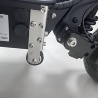 Trottinette électrique pliable pour adultes, réglable en hauteur, 11 pouces, double moteur, 60V 30Ah 40Ah, autonomie 60-120 km, suspension intégrale