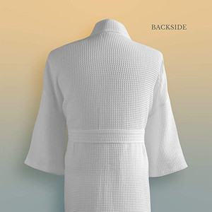 Albornoces de Hotel Feiny con Logotipo Bordado Personalizado, Antiencogimiento, de Algodón Egipcio, Unisex, para Spa - Product Image 2