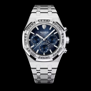 OEM Customized Stainless Steel Luxury Multifunctional Mechanical <b>Watch</b> for Me with Hangzhou Movement 5ATM Water Resistance - Product Image 1
