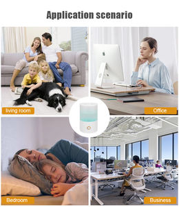 Humidificateur de bureau OEM 3,3 L |   Diffuseur d'huiles essentielles intelligent à brume fraîche, à remplissage par le haut, avec contrôle de l'humidité par bouton, LED aromatique pour hôtel - Product Image 3