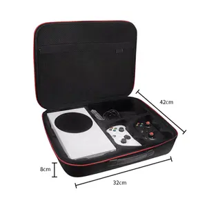 Hard EVA Carrying Travel Case Ersatz für Xbox Series S Game Console Wireless Controller (nur Fall)