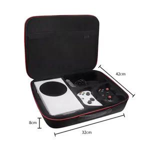 Hard EVA Carrying Travel Case Replacement For Xbox Series S Game Console Wireless Controller Only Case