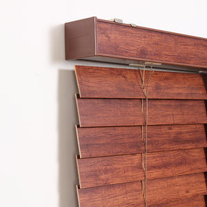 मेइरई ने रोलर ब्लाइंड फैक्ट्री के लिए सीढ़ी बेल्ट के साथ विंटेज-शैली के बासवुड अंधा बना बना दिया - Product Image 3