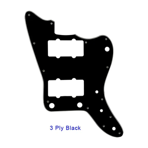 4-laags paarse parel Jazz Master scratchplate vervangende elektrische gitaar pickguard voor FD US JM gitaar met <span class=keywords><strong>PAF</strong></span> humbucker - Product Image 4