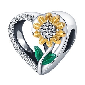 Venta al por mayor <span class=keywords><strong>de</strong></span> dijes <span class=keywords><strong>de</strong></span> plata <span class=keywords><strong>de</strong></span> ley 925 con diseño <span class=keywords><strong>de</strong></span> crisantemos y girasoles para <span class=keywords><strong>pulseras</strong></span>, regalo <span class=keywords><strong>de</strong></span> joyería DIY - Product Image 5