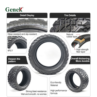 Pneu tout-terrain en gros, conception basse pression, indice de plis 4, pour voiturette de golf, 23*10-14, pneu Genek pour jantes de 14 pouces