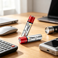 Batería de Zinc de 1.5v R03 Tamaño Aaa Ultra Resistente con Diseño a Prueba de Fugas Ideal para Controles Remotos, Juguetes y Relojes