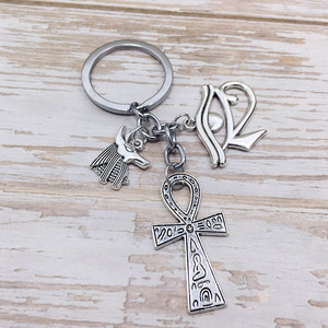 Porte-clés Amulette Égyptienne pour Femmes, Bijoux et Accessoires, Breloques Croix <span class=keywords><strong>Ankh</strong></span>, Cadeau Souvenir <span class=keywords><strong>de</strong></span> Mariage pour Invités, Enfants et Femmes - Product Image 3