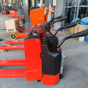 Apilador de carretilla elevadora de palé eléctrico <span class=keywords><strong>manual</strong></span> de mano 1,6 M 2m 3M 500 Kgs con sistema de ponderación Peso electrónico por precio - Product Image 2